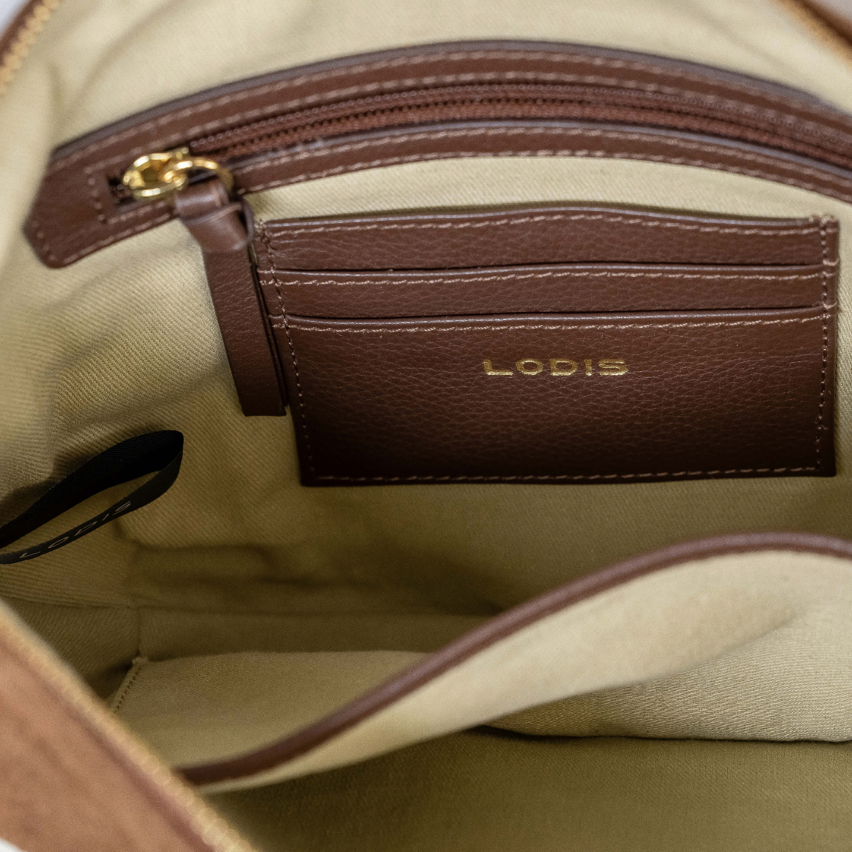 LUMOS SUEDE CROSSBODY - BROWN