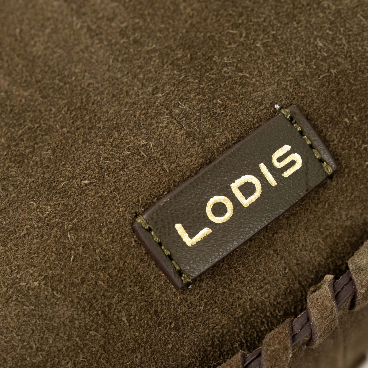 LUMOS SUEDE CROSSBODY - OLIVINE