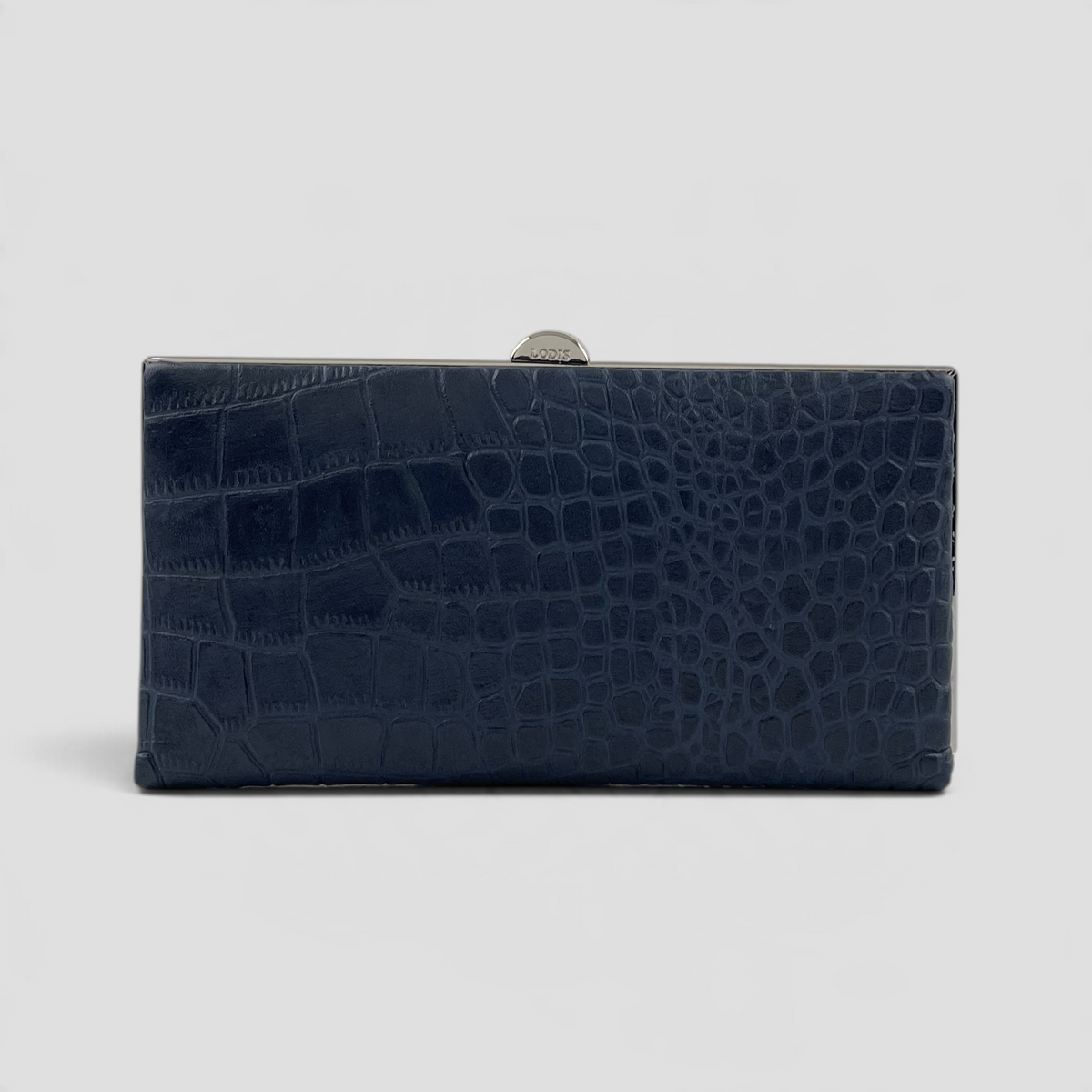 Quinn Clutch Framed Wallet (Croco)