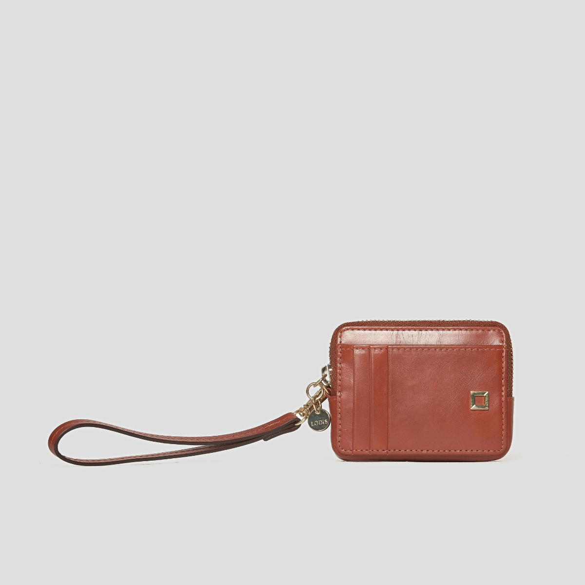 BLAIR TROUBLE CARD CASE - RUST