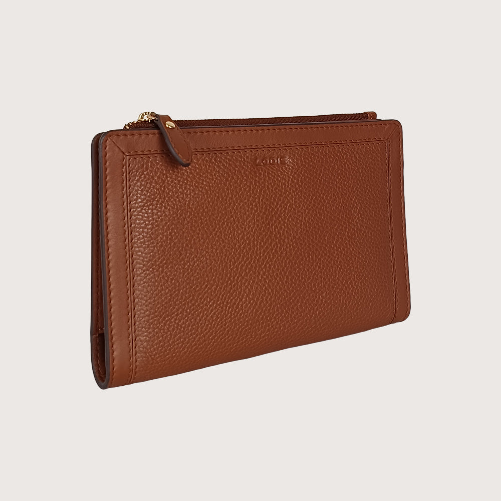 Duluxe Leather Clutch Wallet Fall '25 | Lodis