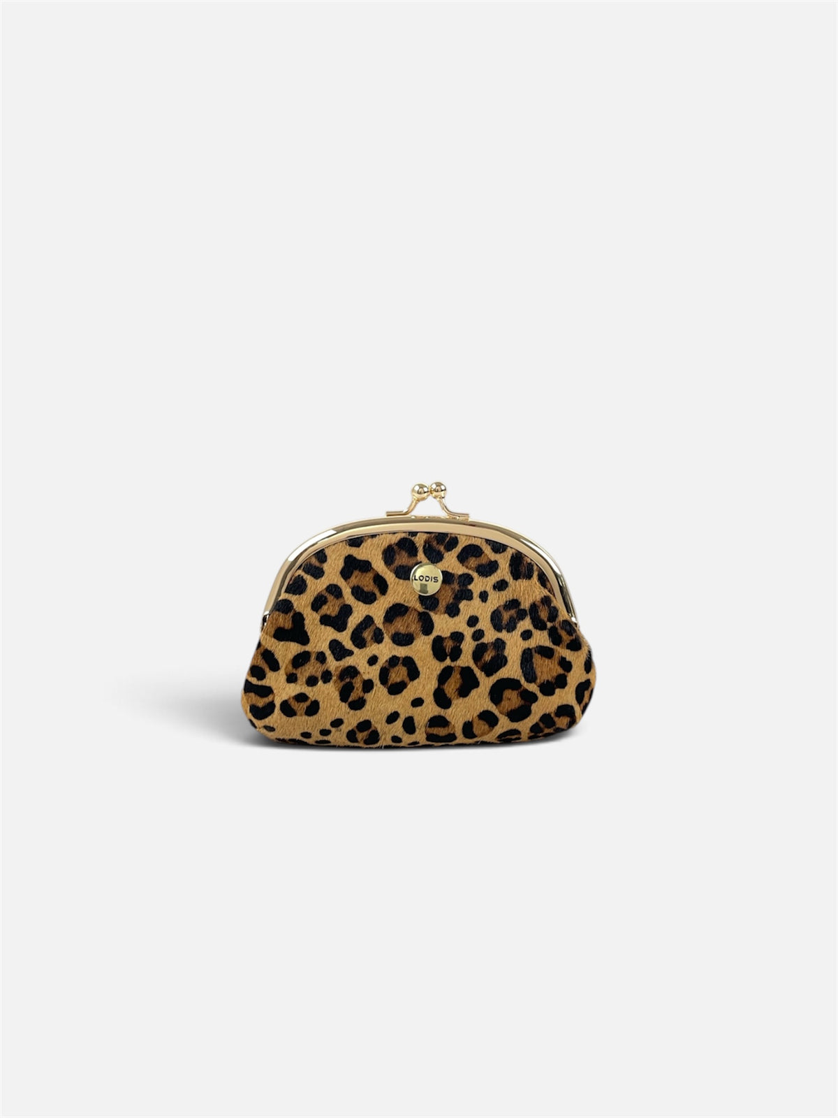 BLAIR FRAME PURSE - CHEETAH PRINT