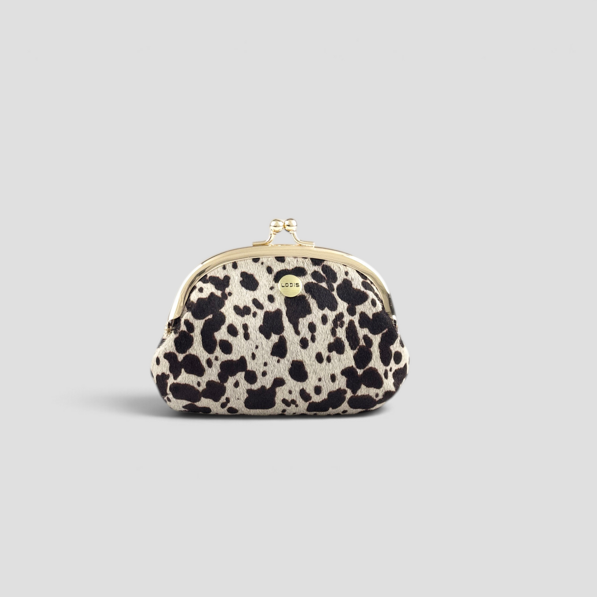 BLAIR FRAME PURSE - HAIRCALF COW PRINT