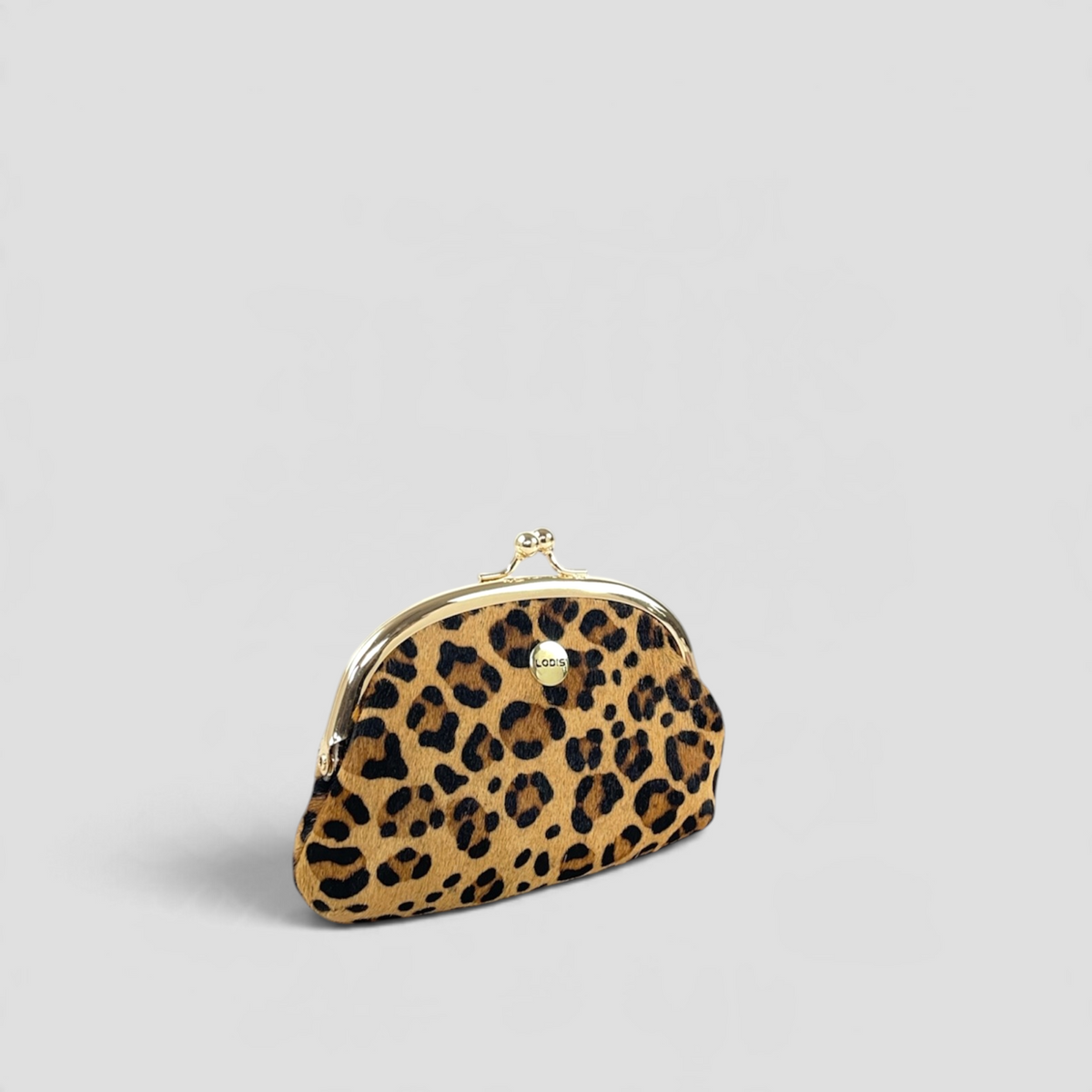 BLAIR FRAME PURSE - CHEETAH PRINT