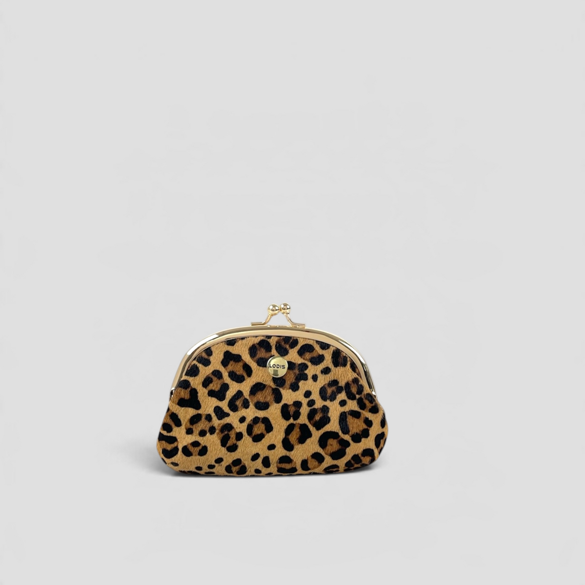 BLAIR FRAME PURSE - CHEETAH PRINT