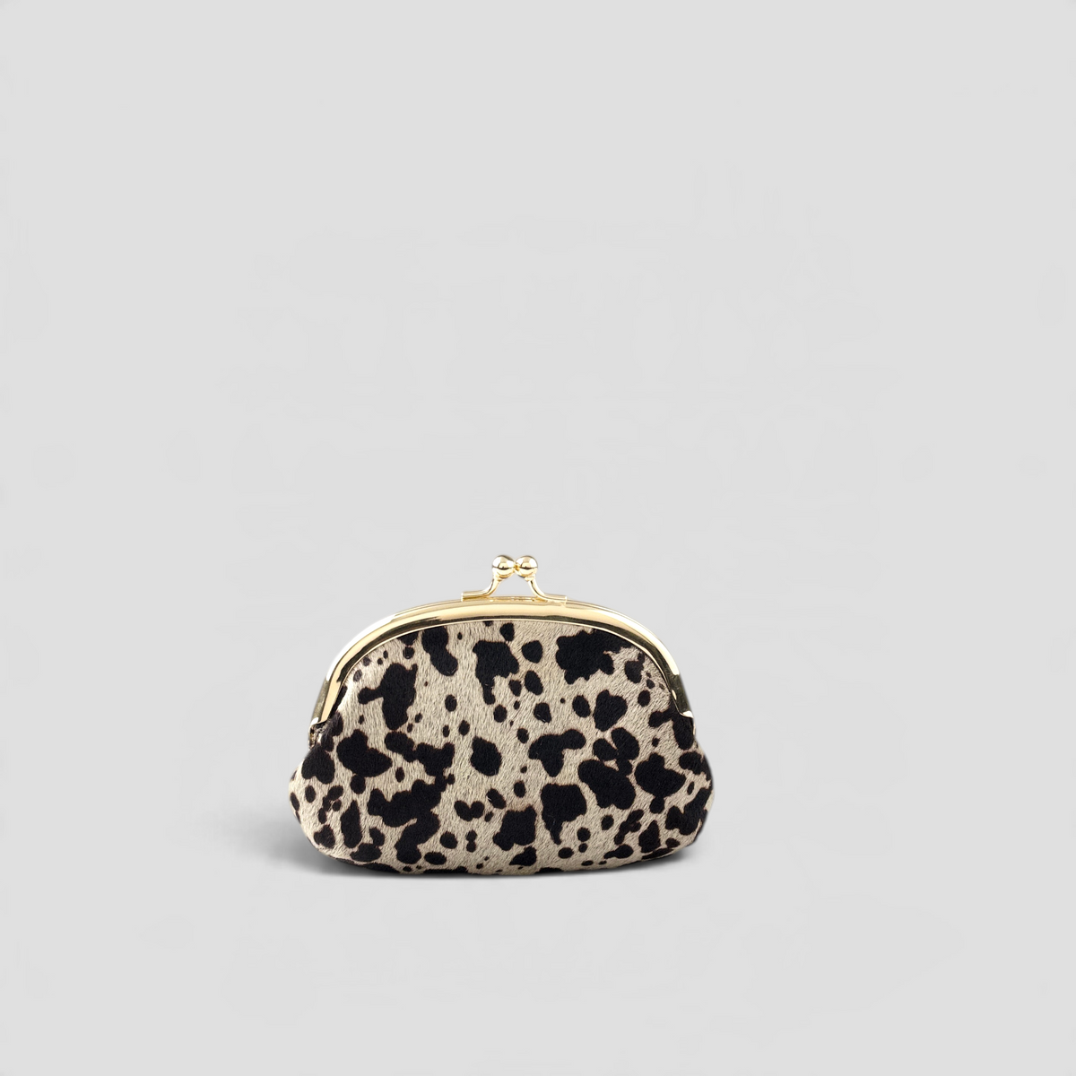 BLAIR FRAME PURSE - HAIRCALF COW PRINT