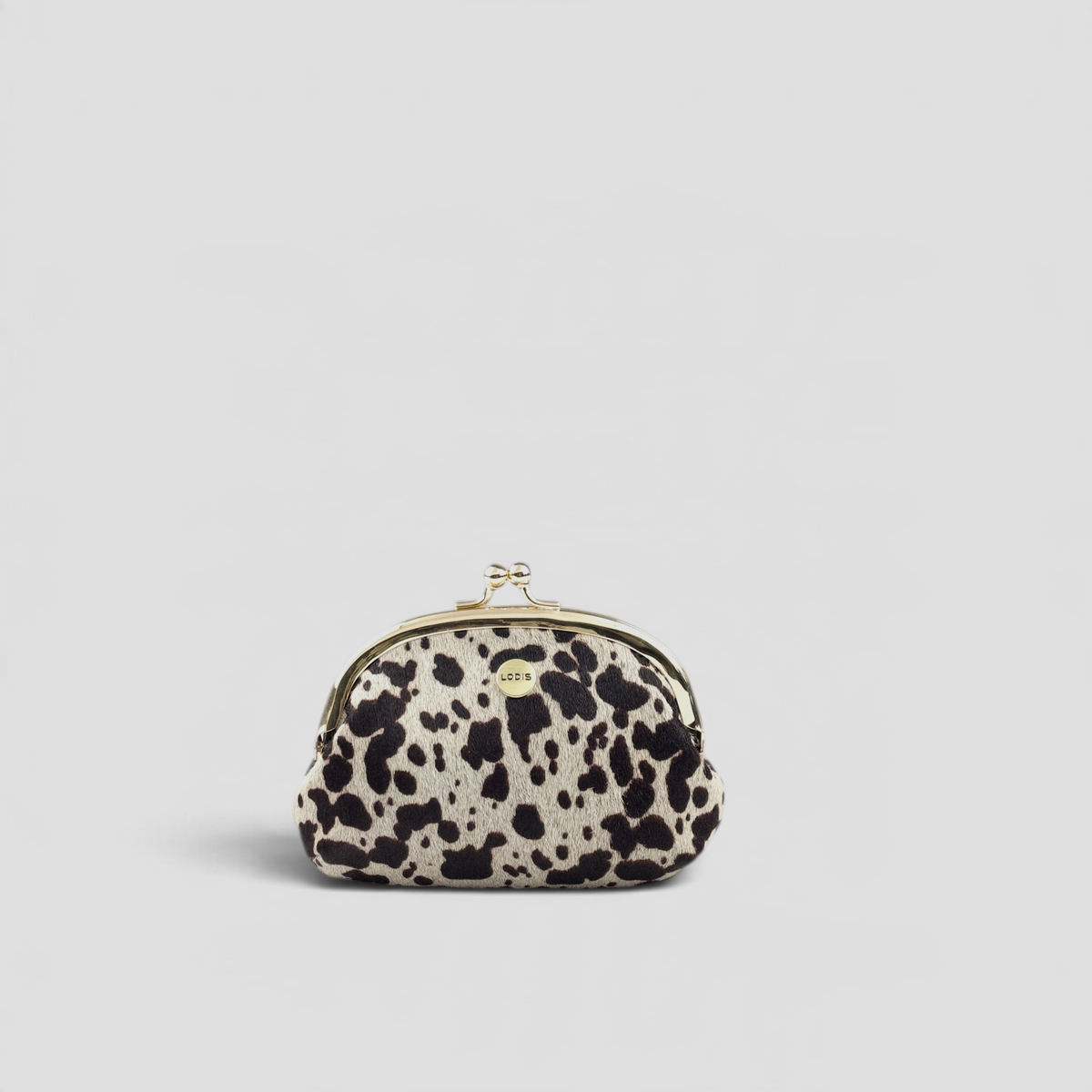 BLAIR FRAME PURSE - HAIRCALF COW PRINT