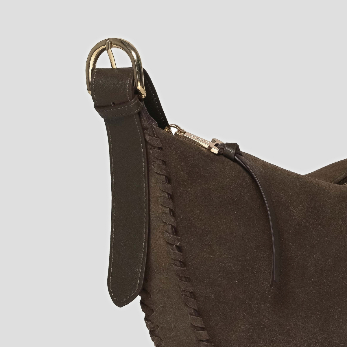 LUMOS SUEDE CROSSBODY - OLIVINE