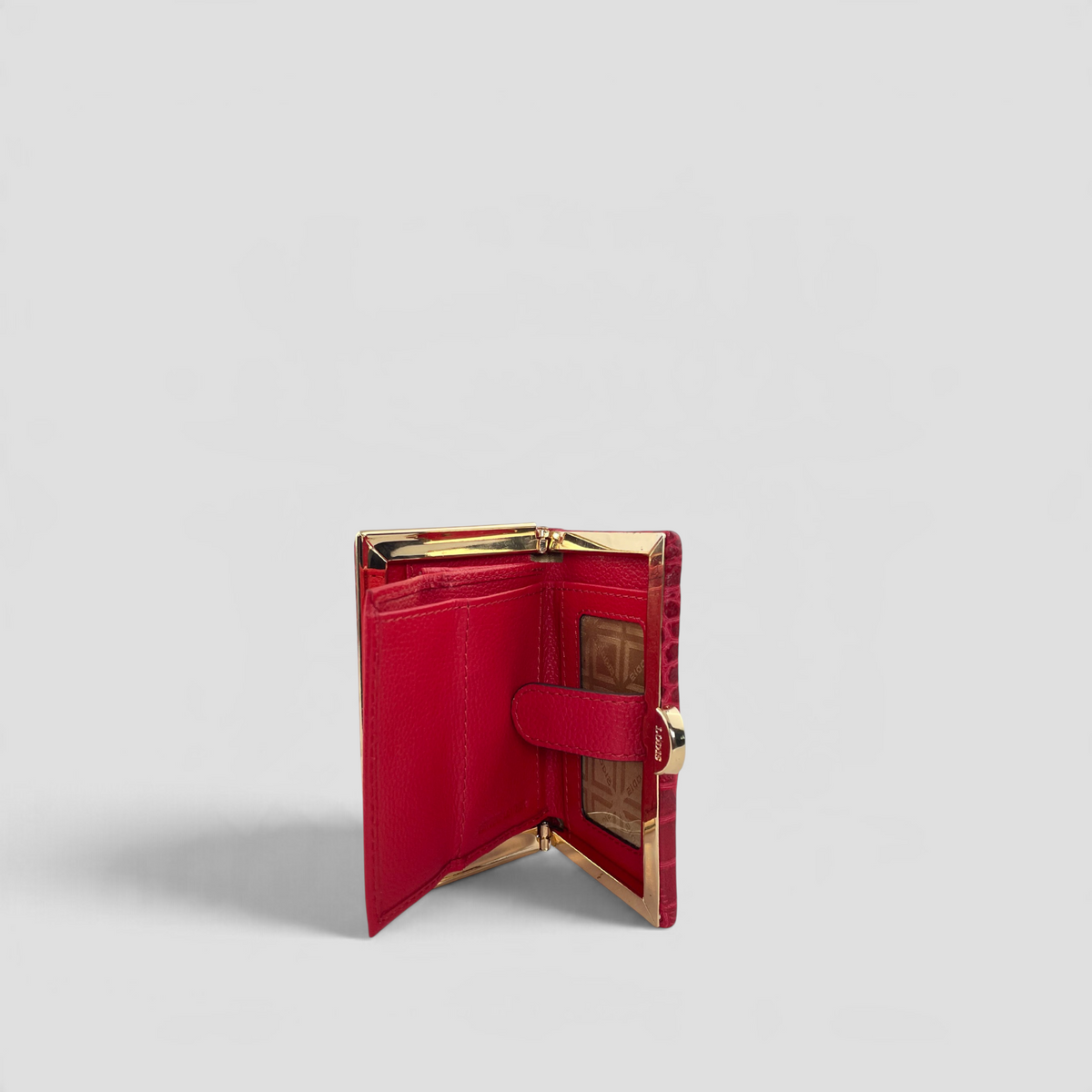 Quinn Clutch Croco Frame Wallet Mini - SAMBA