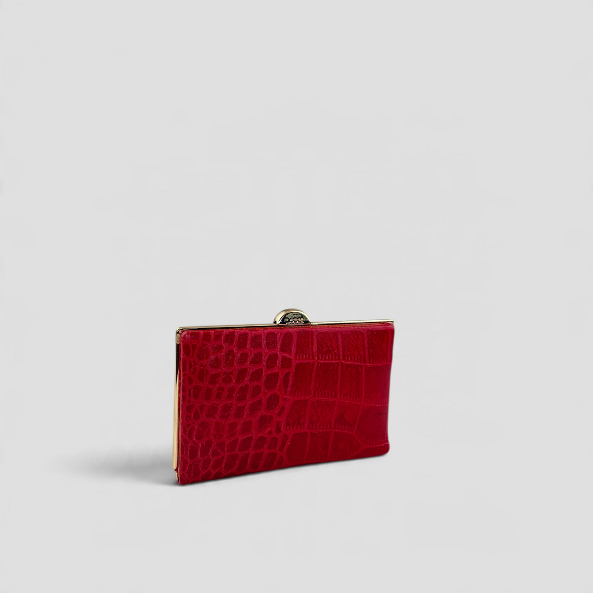 Quinn Clutch Croco Frame Wallet Mini - SAMBA