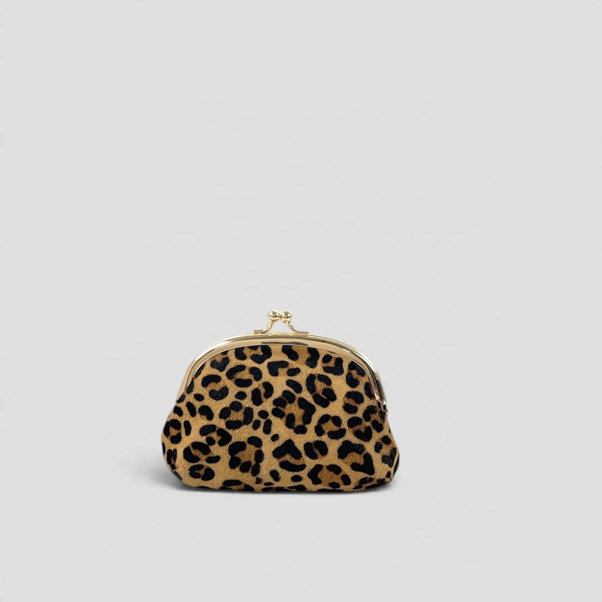 BLAIR FRAME PURSE - CHEETAH PRINT