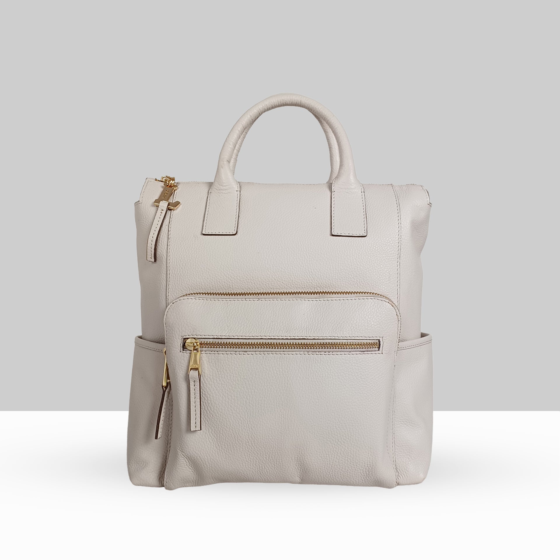 Lodis Women's Catalina 2.0 Pebbled Leather Backpack – 11.5