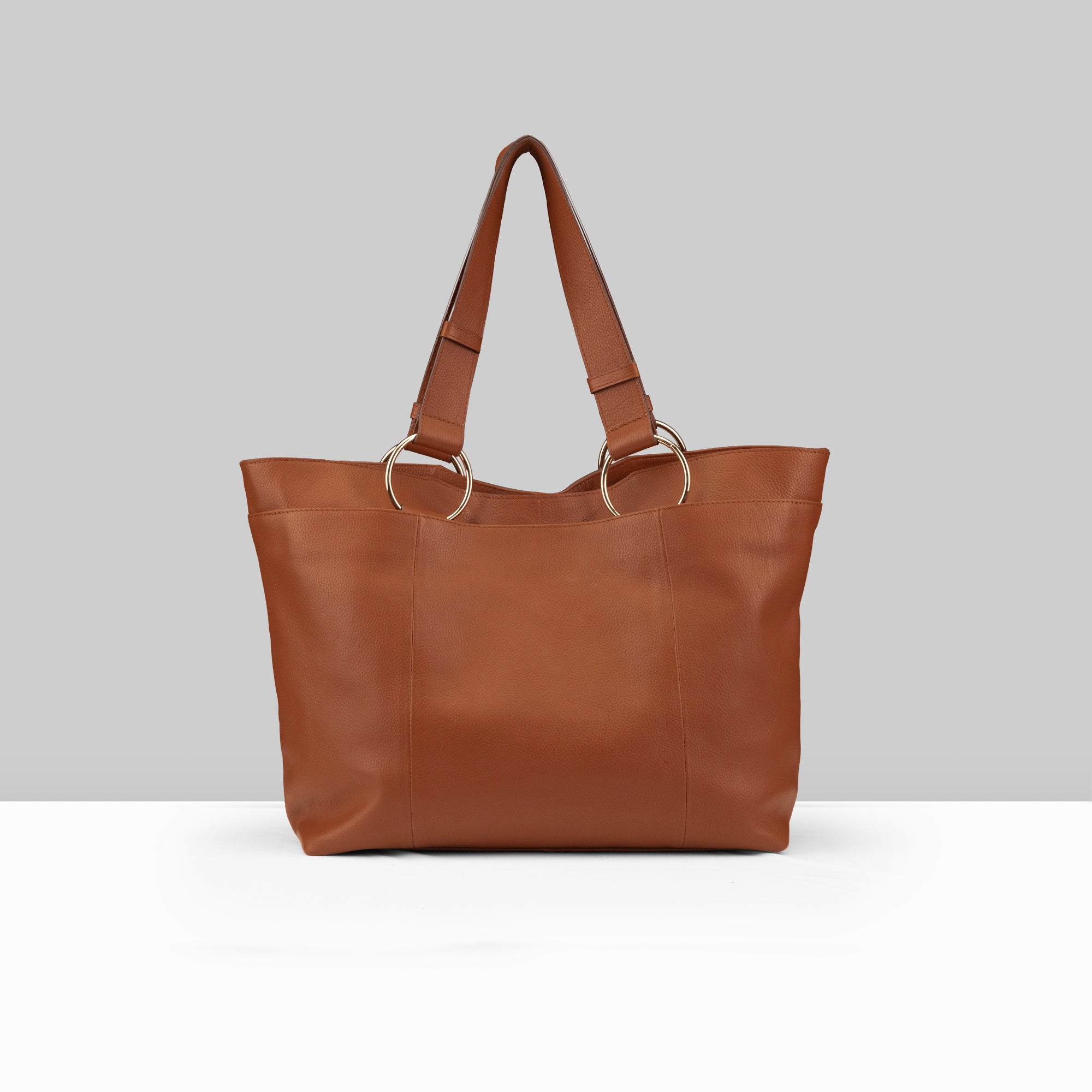 Solaris Tote | Pebbled Leather Tote Bag | Lodis SS26