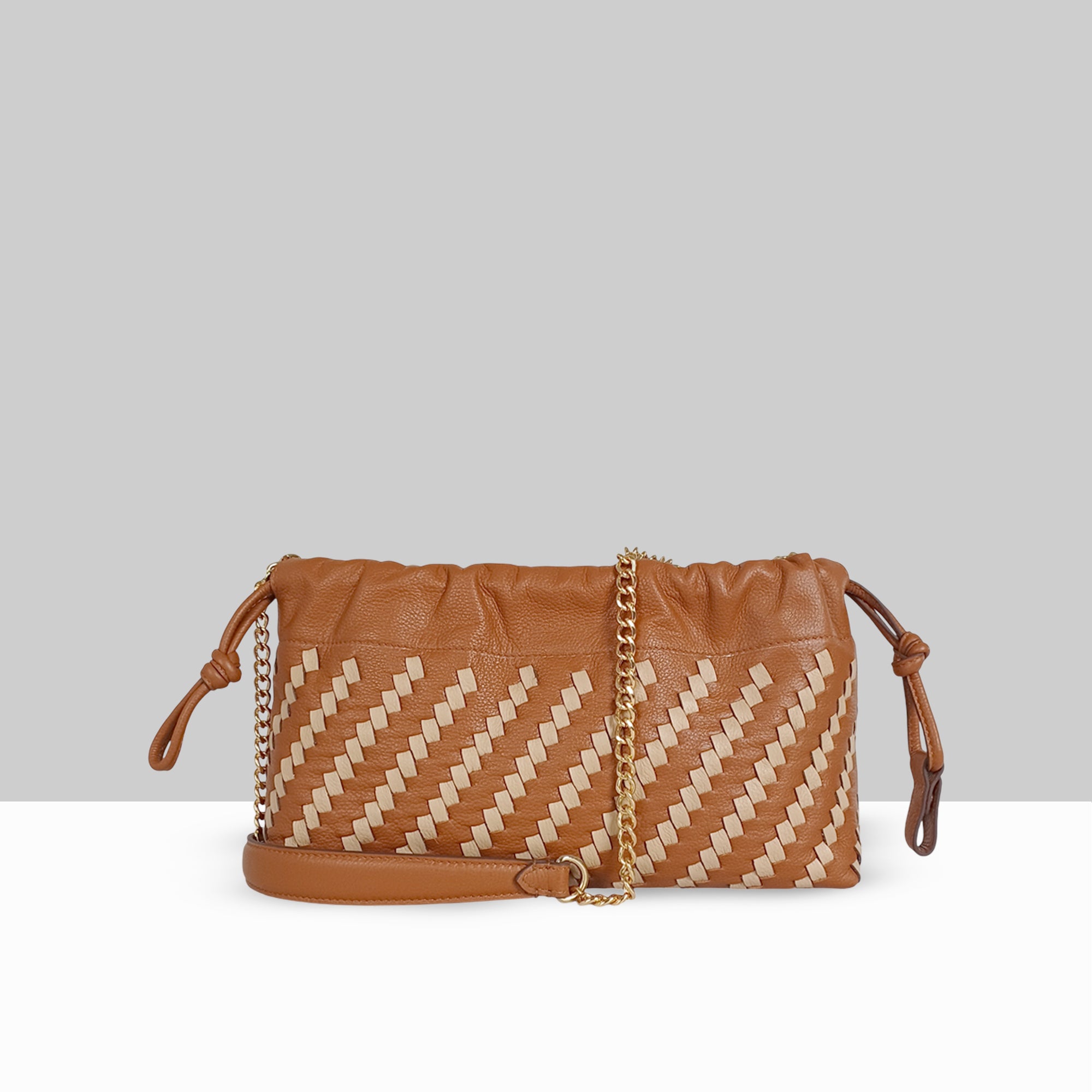 Solstice Leather Pouch Crossbody | Lodis