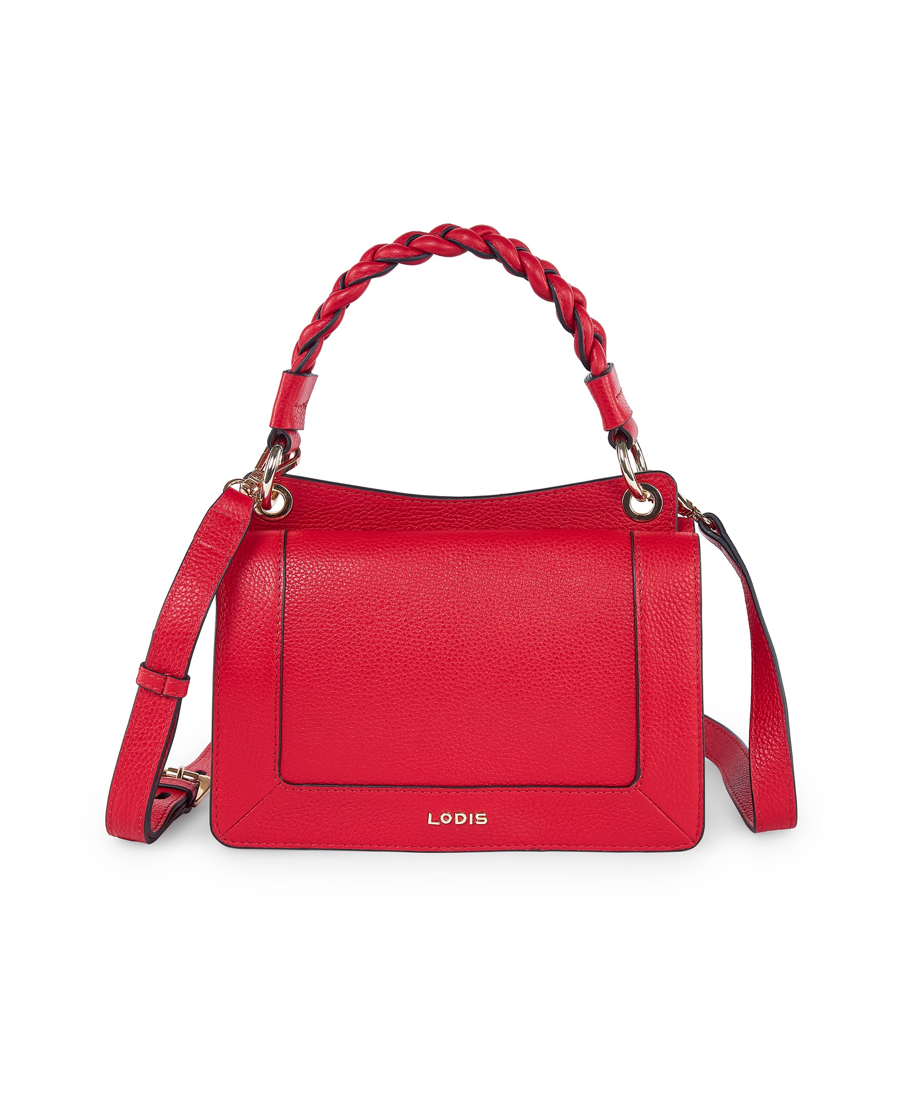 Red crossbody bag designer Clearance
