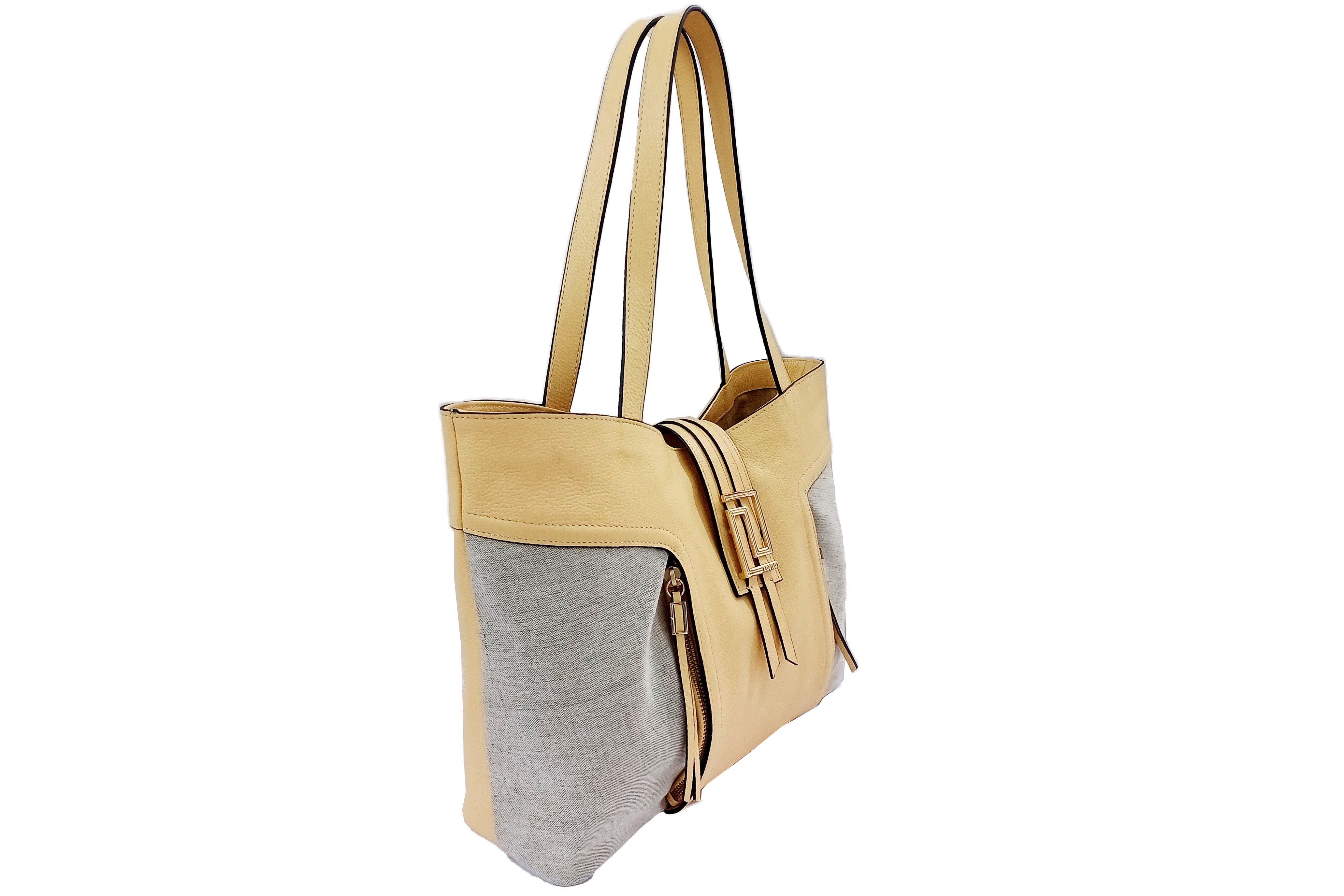 TABATHA TOTE (WITH LINEN)