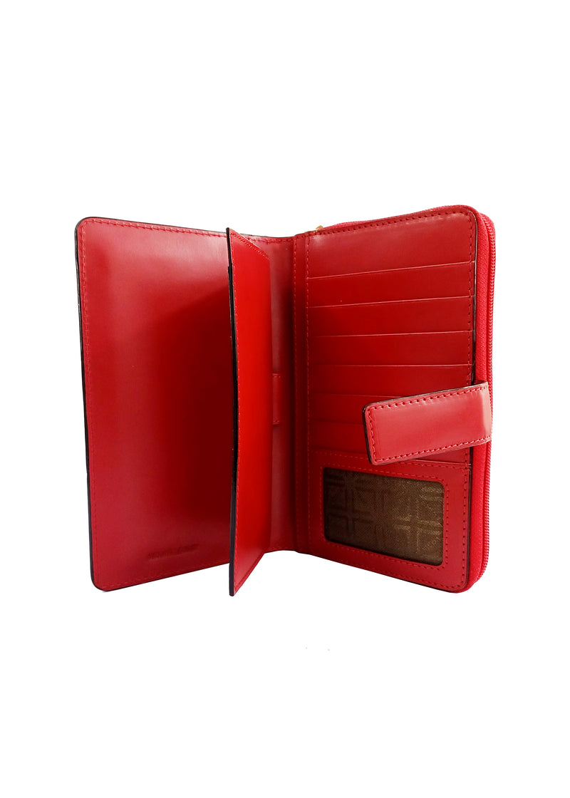 Audrey Deluxe Checkbook Clutch Wallet