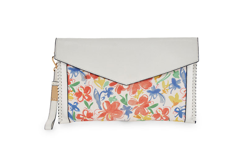 Milano Print Clutch Bag
