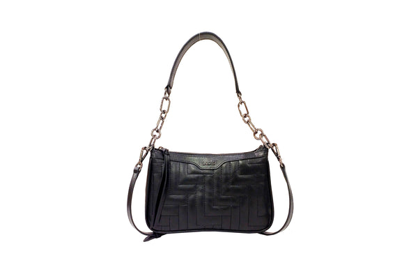 SIGNATURE QUILT TOP ZIP CROSSBODY