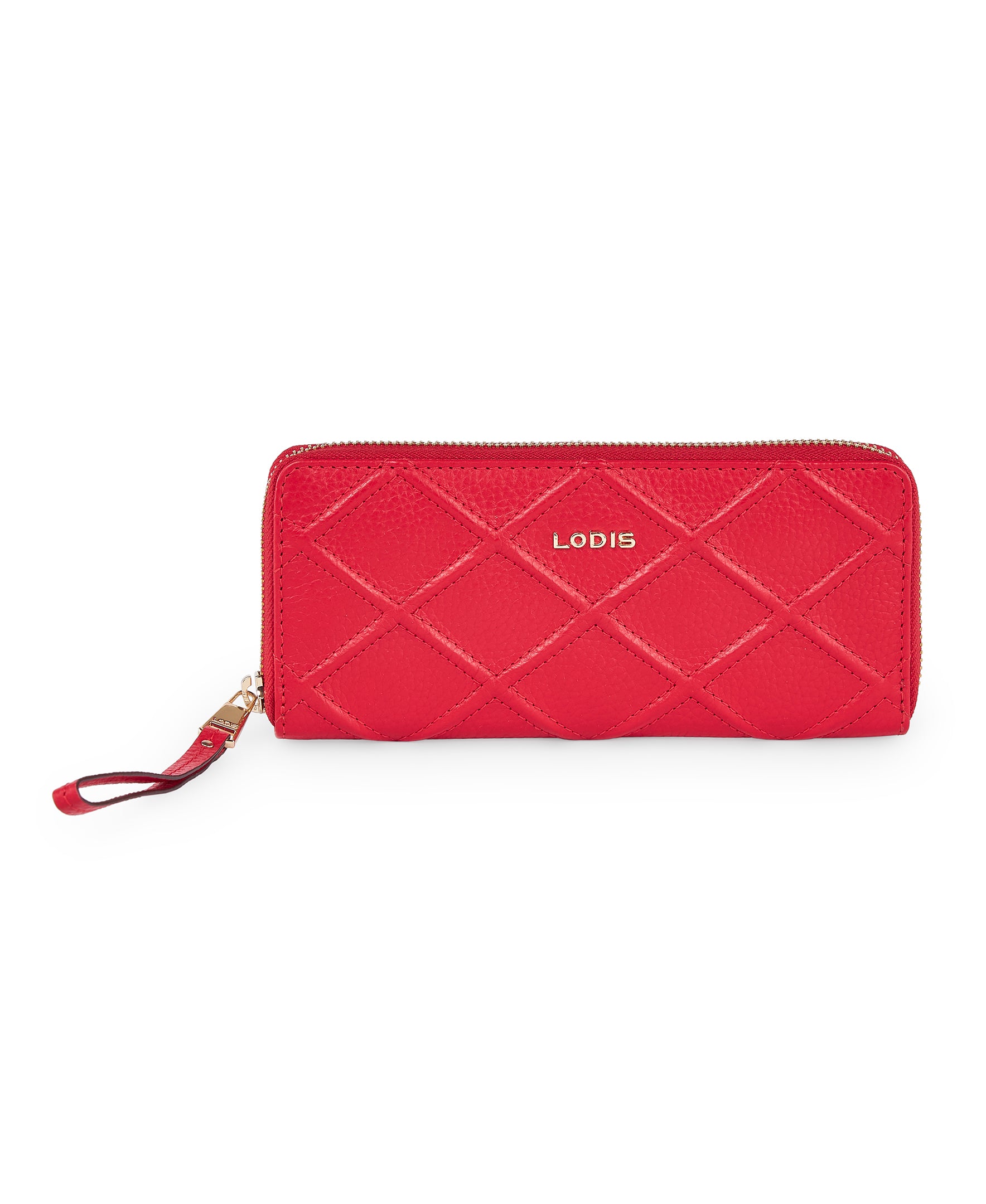 Buy Diamond Quilted Wallet with formation of Soft Leather | Lodis