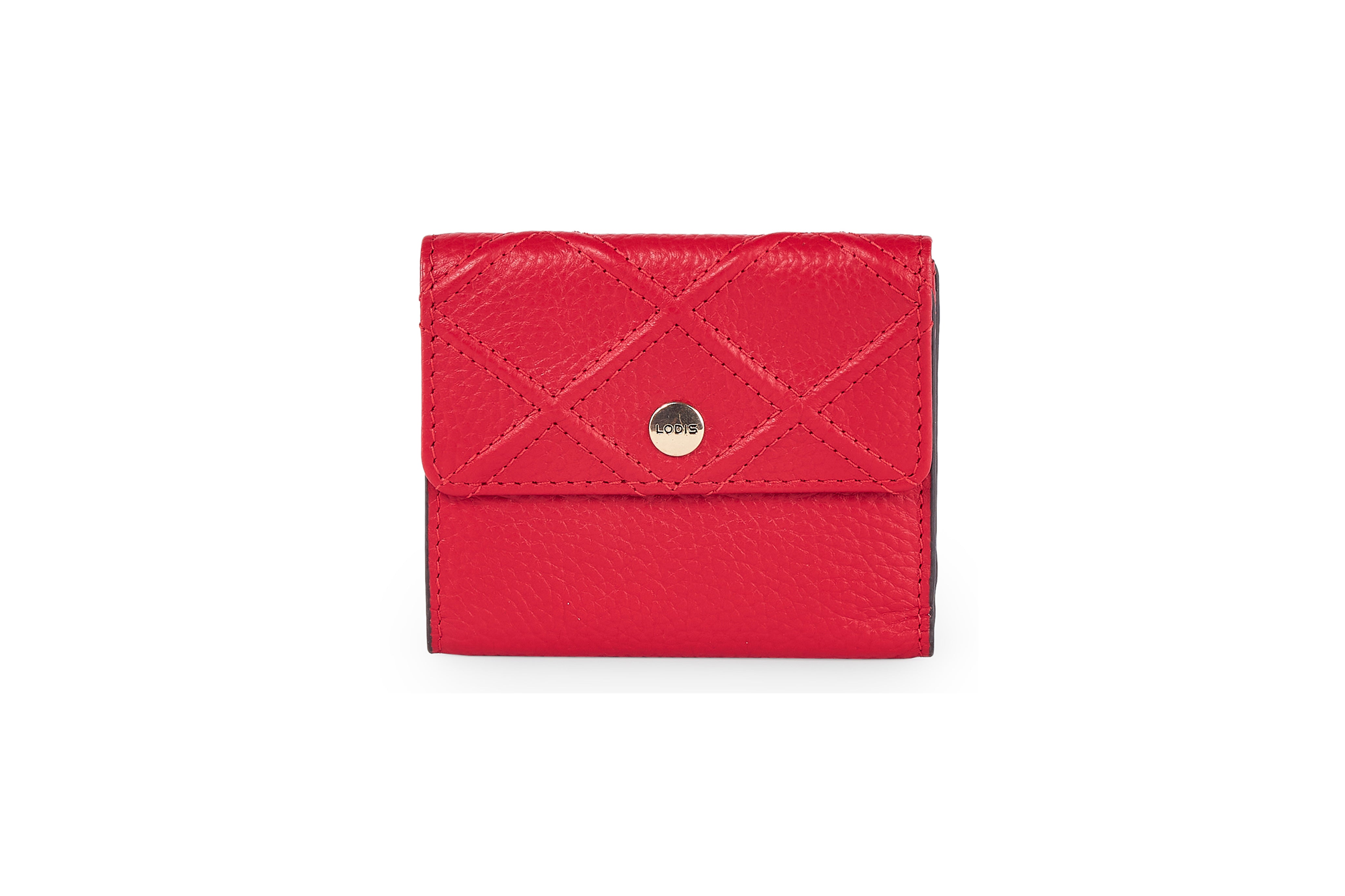 Shop now The Stylish French Purse with Quilted Diamond Flap | Lodis