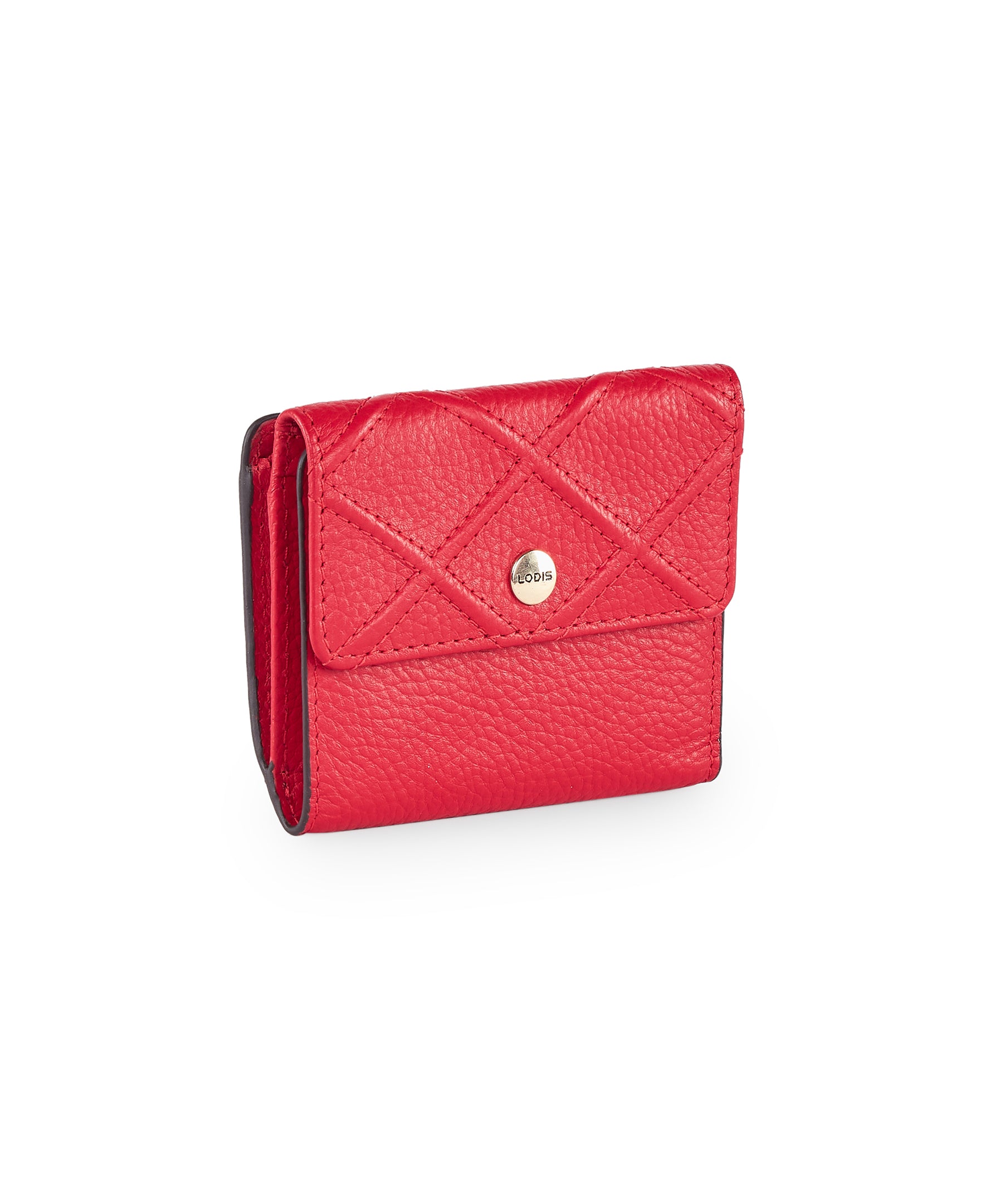 Shop now The Stylish French Purse with Quilted Diamond Flap | Lodis